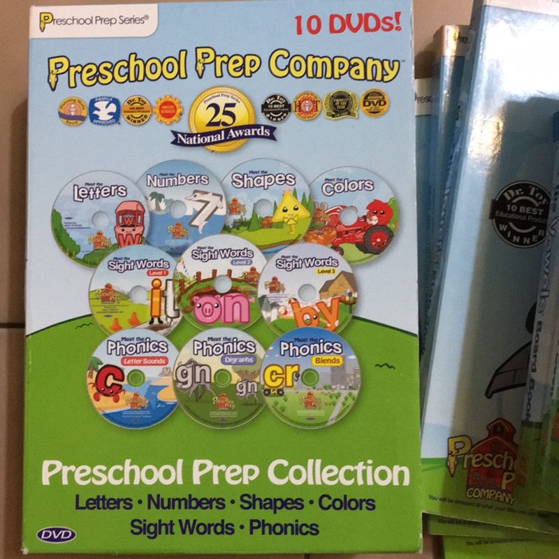 Preschool prep series 8書10光碟