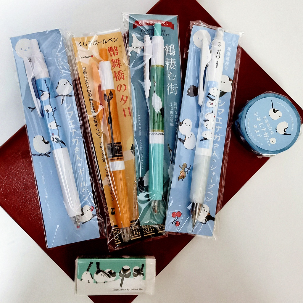 日本zebra斑馬sarasa北海道限定動物小胖鳥丹頂仙鶴路燈中性筆 蝦皮購物
