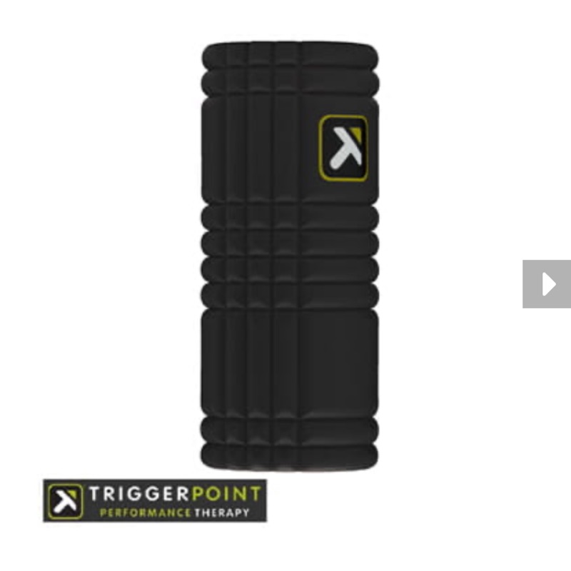 TRIGGER POINT 按摩滾輪 滾筒 The Grid Foam Roller (總代理公司貨)黑色