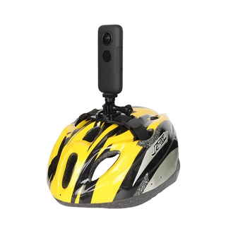 適用insta360 one x2 r EVO GOPRO 頭盔支架米家相機固定底座騎行配件
