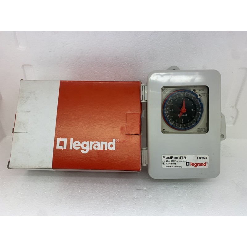 全新正品 德國Legrand羅格朗 24小時定時器 110v/220v防水外殼 等級Ip65