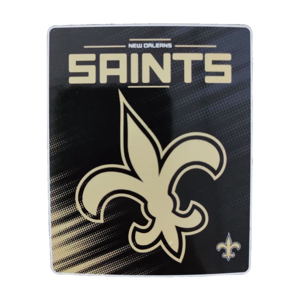 [現貨]美式足球空調毯 NFL紐奧良聖徒New Orleans Saints蓋毯午睡電腦車用毯 交換生日禮品