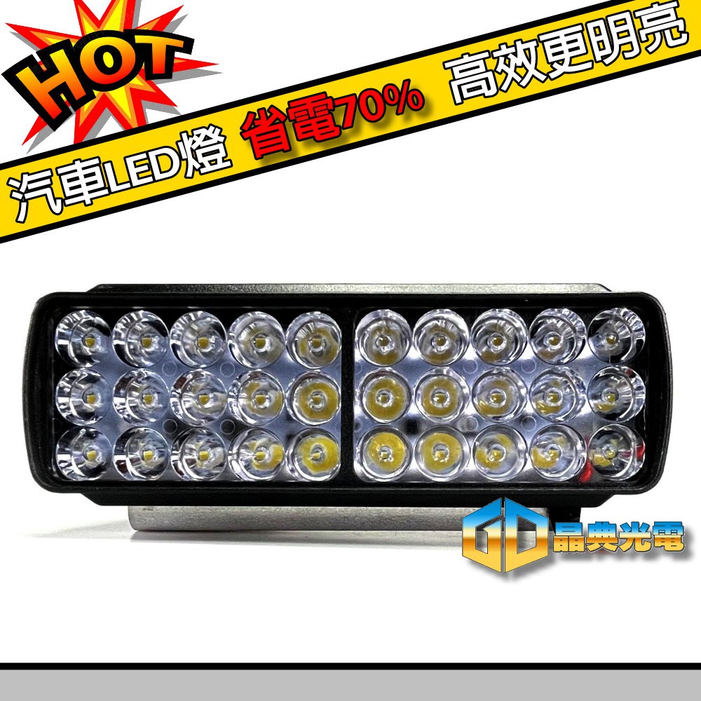 12v 24v 60w Led 工作燈倒車燈照輪燈霧燈探照燈照地燈貨車照明燈卡車遊覽車砂石車邊燈 蝦皮購物