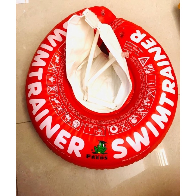 [只用過3次二手] FREDS 德國 SWIMTRAINER 嬰幼兒趴式學習游泳圈
