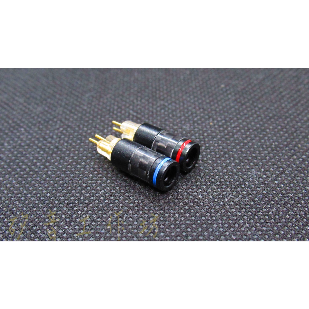 [矽音工作坊]兩色可選 碳纖款鍍金0.78 CM插針