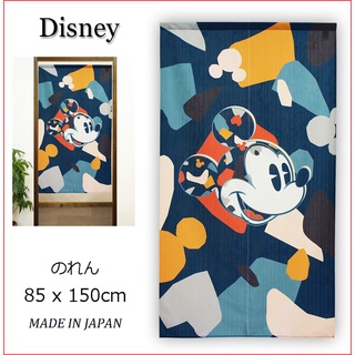 【日本代購】現貨 日本製 迪士尼 Disney 米奇 繽紛 幾何圖 門簾 長門簾 牆壁裝飾 遮布廉 裝飾 多用途