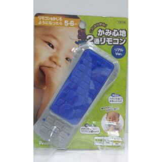 日本People新寶寶的遙控器咬舔玩具固齒器