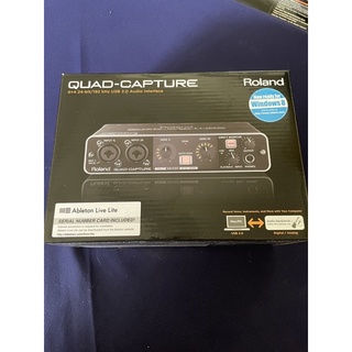 Roland QUAD-CAPTURE UA55錄音介面 使用一次