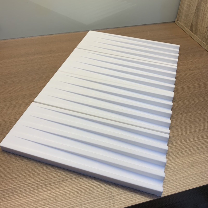 Yamazaki 日本山崎 白色 折疊式 矽膠 瀝水盤 鍋墊