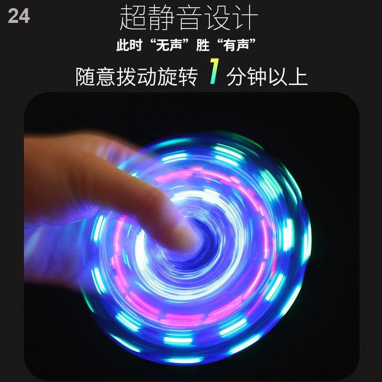 益智按壓燈頭手指陀螺檔3面彩虹外面白指尖款旋轉旋轉陀螺顏色 蝦皮購物