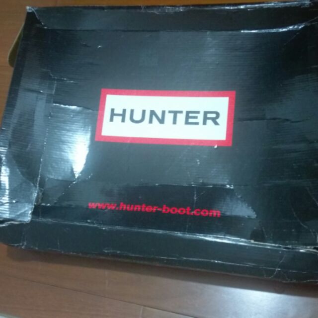 Hunter 高筒黑色雨靴