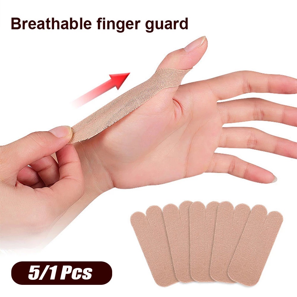 5pcs 拇指透氣保護器 / 腕腱包裹貼 / 腱鞘炎關節炎拇指手指止痛療法膏