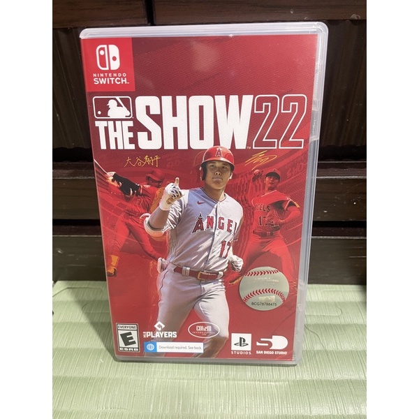 Switch   美國職棒大聯盟 The show22 英文版  二手