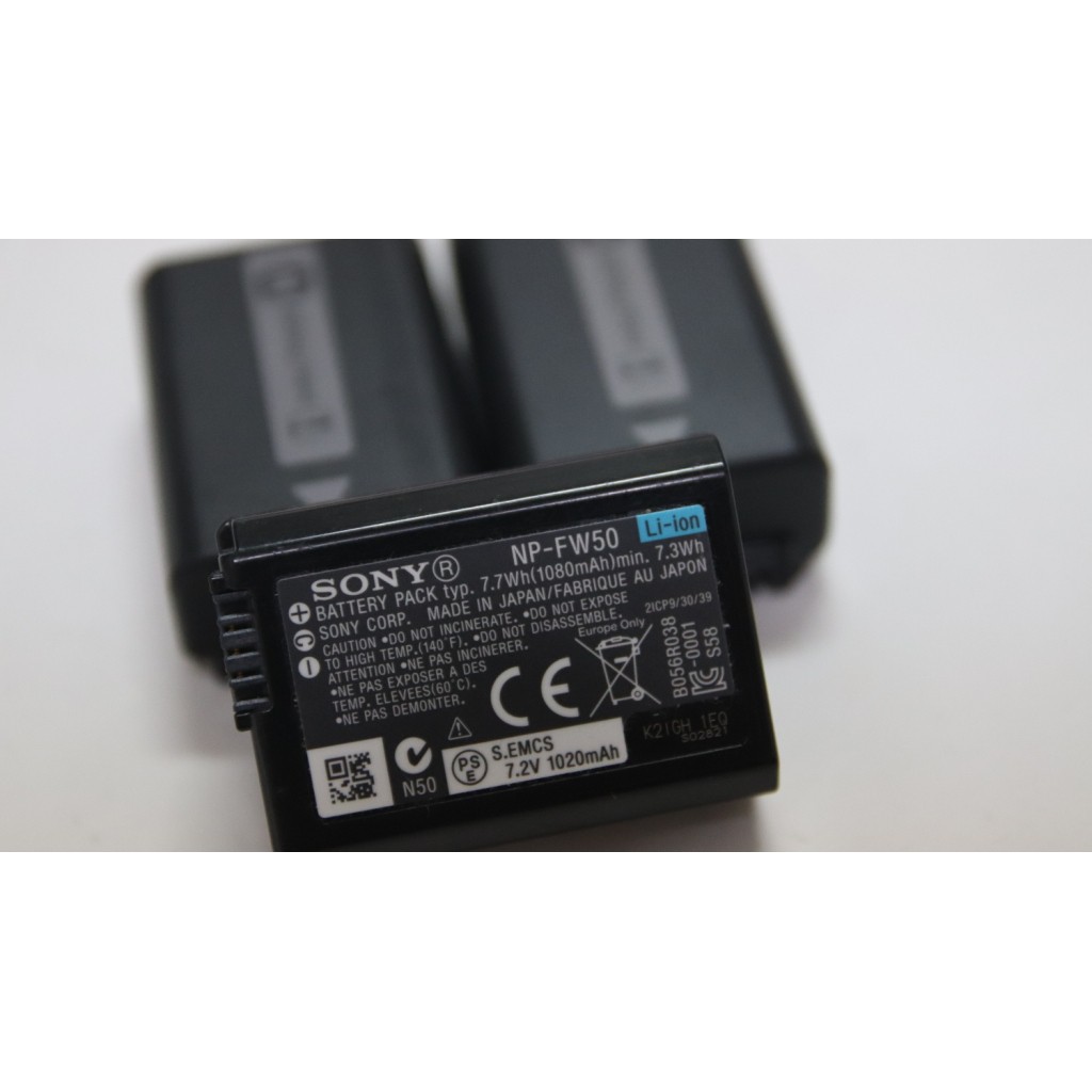 原廠 SONY NP-FW50 電池A7S A6500 A6000 NEX3 A6300 A7 A72 A7R NEX5
