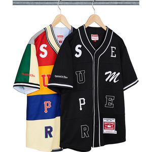 【紐約范特西】預購 SUPREME FW21 Mitchell &amp; Ness Patchwork Baseball 球衣