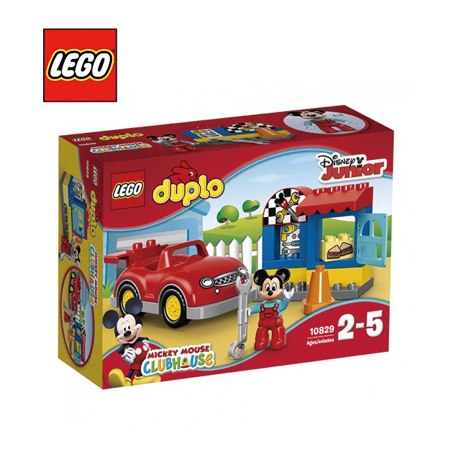 【樂高LEGO】 得寶系列-米奇的汽車工作室Mickey's Workshop L10829