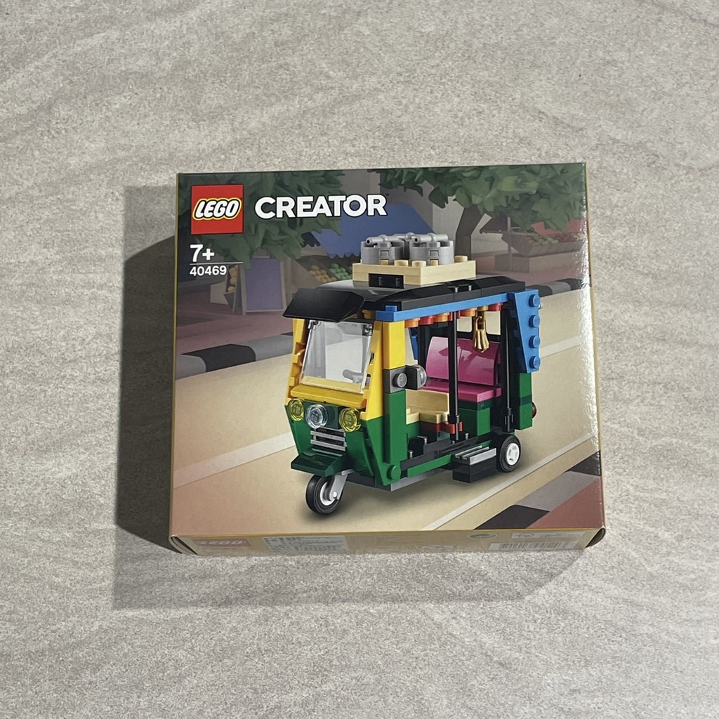 -胖達人-正版現貨有發票 LEGO 樂高 40469 BrickHeadz 泰國 嘟嘟車 Tuk Tuk