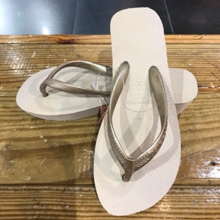 Havaianas 哈瓦仕 細帶 珠光 巴西拖 沙灘拖鞋 女 HF5F1030Y2