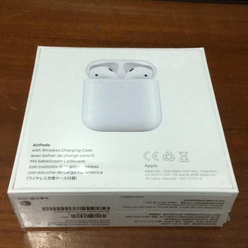 Apple Airpods 2 無線充電版 現貨一個 正版全新未拆封  蘋果