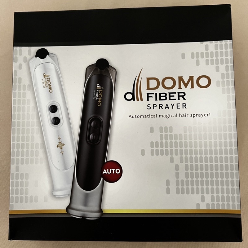 （含郵）韓國電動增髮神器DOMO FIBER炫豐髮粉 22g+100ml 噴膠 一整組全新