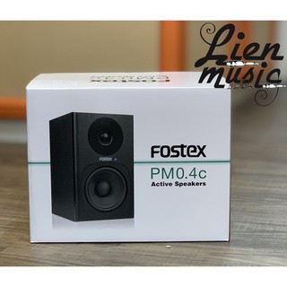 『立恩樂器』免運分期 / 黑/白2色 FOSTEX PM0.4C 主動式 監聽喇叭 電腦喇叭 電視喇叭 Monitor