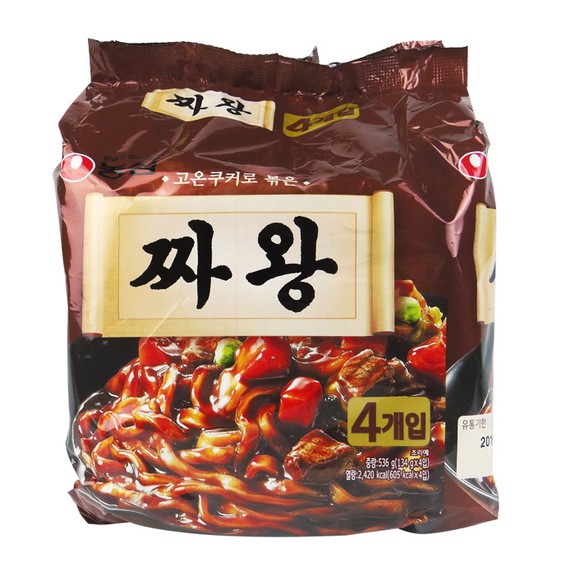 韓國-農心炸王 炸醬麵 (134g*4入)袋