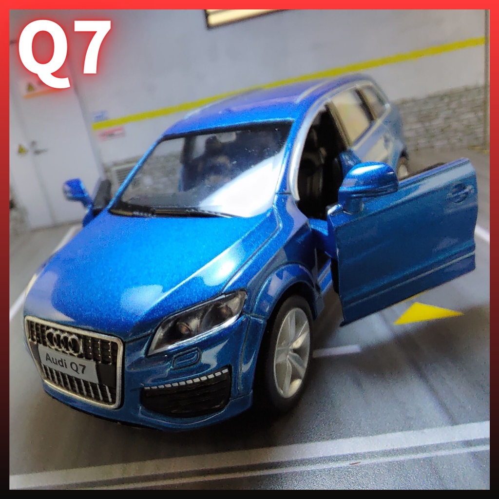 【TURBO模型車】1/36 奧迪 高級休旅車 Audi Q7 2015 雙門可開