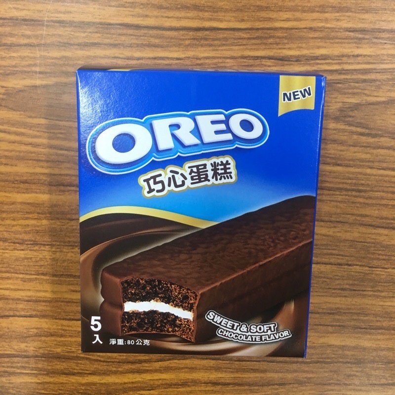 《省錢ㄧ哥》OREO巧克力巧心蛋糕80g 5入=35元 蝦皮最便宜