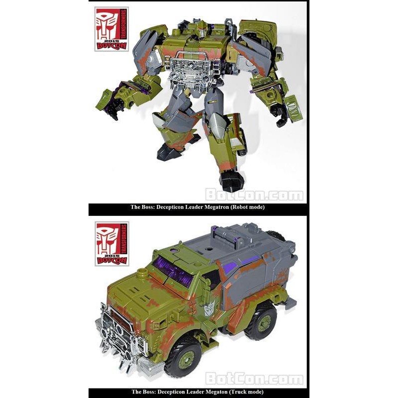 單售 MEGATRON 密卡登 Hasbro BOTCON 2015 CYBERTRON 變形金剛 限定 禮盒 卡車