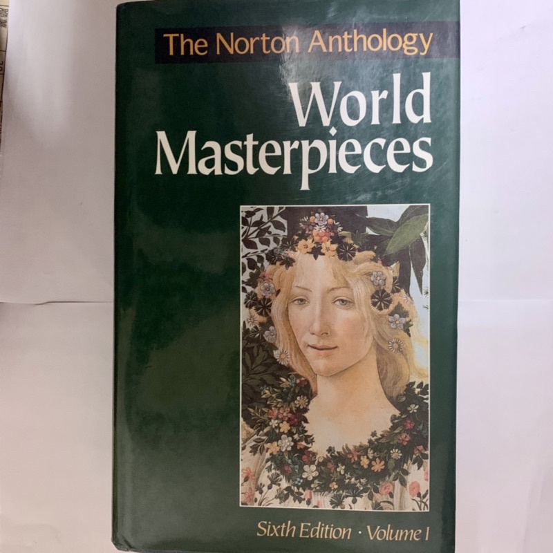 二手/《The Norton Anthology World Masterpieces/外文系用書/外文書/原文書》