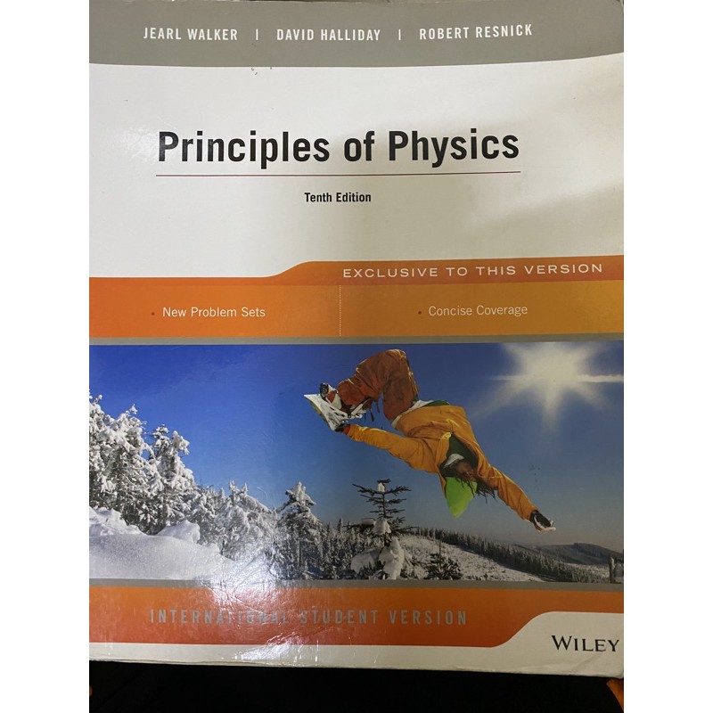 principles of physics-walker,Halliday,resnick/普通物理