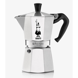 Bialetti Express 摩卡壺，6 杯，鋁銀/意式濃縮咖啡機水壺真正的義大利咖啡/來自韓國首爾