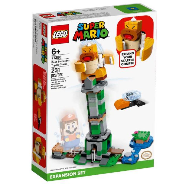 【台南 益童趣】LEGO 71388 超級瑪利歐系列 老大KK 搖搖塔 生日禮物 送禮 SUPER MARIO