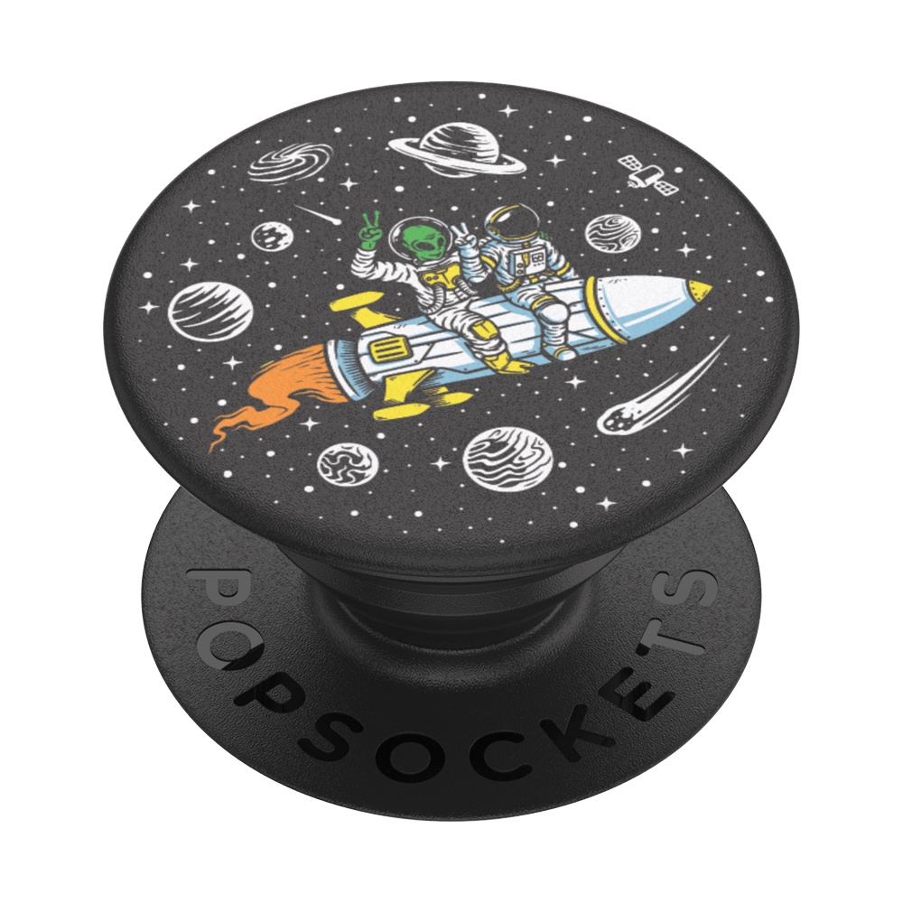 泡泡騷  PopSockets 可伸縮氣囊手機支架 神遊外太空&lt;可替換泡泡帽 &gt;