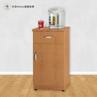 【米朵Miduo】單門一抽塑鋼碗盤櫃 防水塑鋼家具 櫥櫃