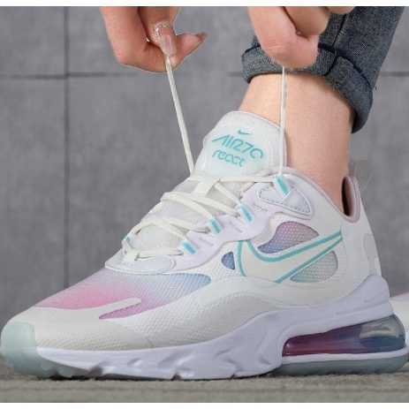 【潮鞋地帶】Nike Air Max 270  SE 白粉藍 輕盈 透氣 氣墊 耐磨 慢跑鞋 女鞋 CK6929-100