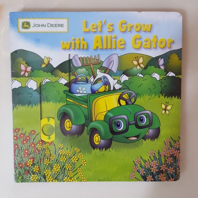 大野狼國際書展 Let's Grow with Allie Gator 硬頁操作書