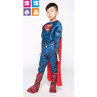 洋洋小品【兒童超級超人肌肉服裝】桃園中壢動漫角色扮演服裝舞蹈戲劇服裝道具變裝派對帽蟻人美國隊長蝙蝠俠蜘蛛人蝙蝠俠
