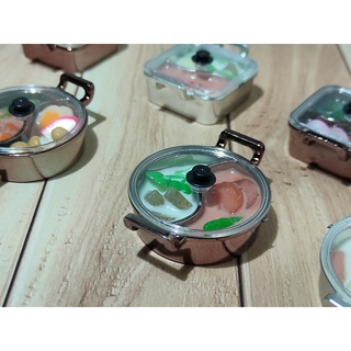 Ⓙ袖珍食模小舖🍱現貨，只要12H出貨🚚模擬食品模型鴛鴦鍋系列