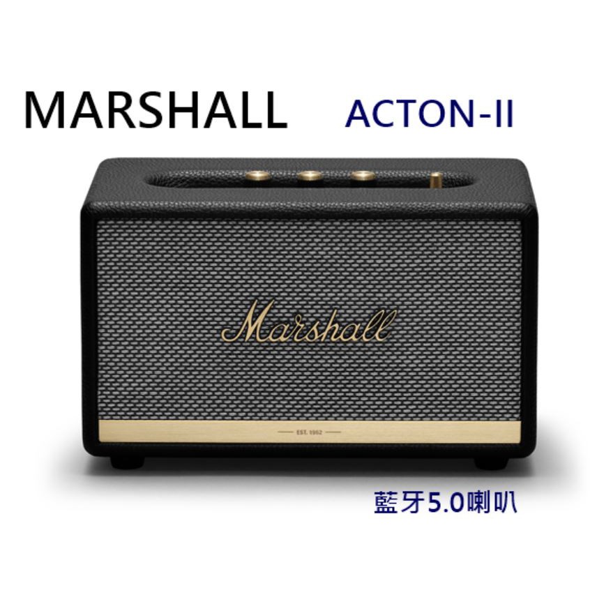 【樂昂客】熱銷搶購可議(含發票)台灣公司貨 MARSHALL Acton II 藍牙音響 馬歇爾 藍牙5.0 瑪雪兒
