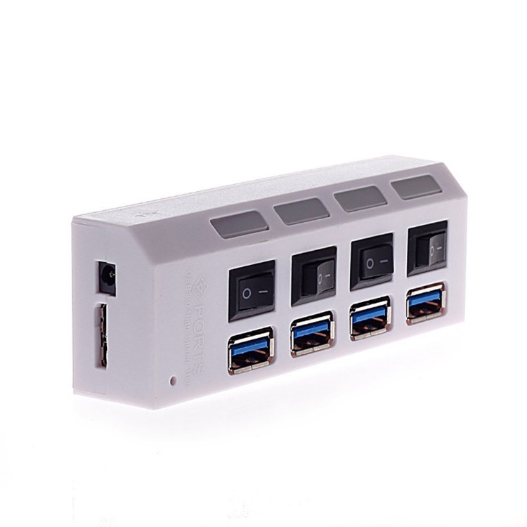 品名: 環保包裝USB3.1Type-C HUB 4 PORT 3.0集線器USB3.1Type-C HUB獨立開關(顏