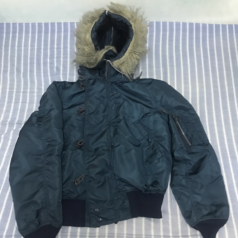 Alpha Industries N-2B S號 Small 公發 古著 美軍 飛行外套 美國製 ma1 m65 n3b