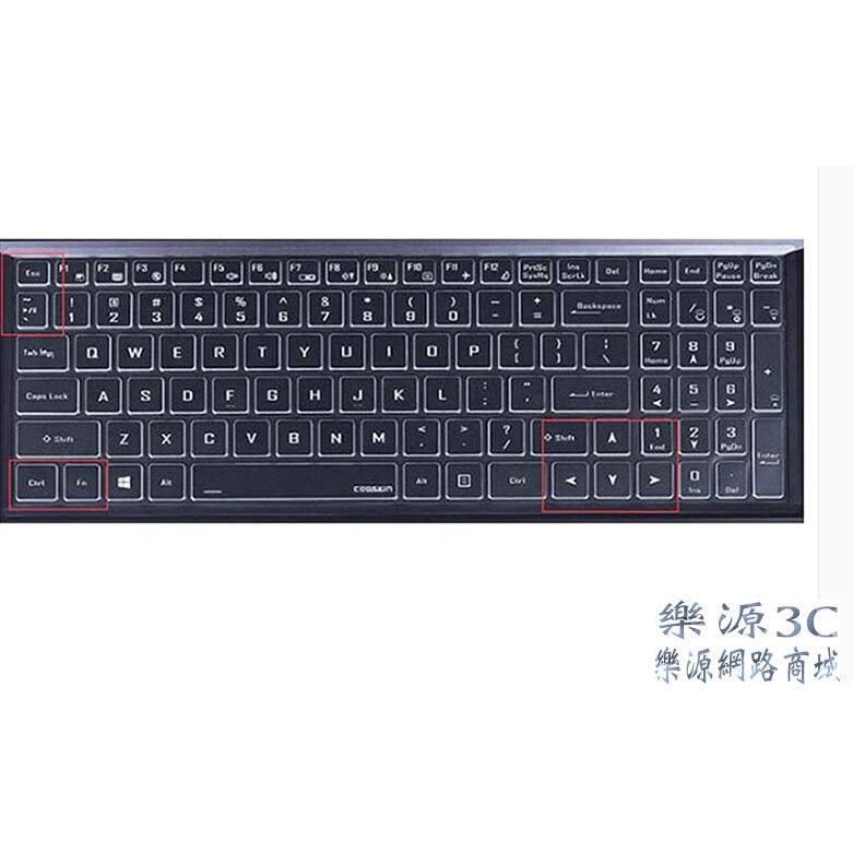 鍵盤膜 適用Genuine GNB15H-10G60T ZEUS 15H GNB15H-9RG60 捷元17R 樂源3C