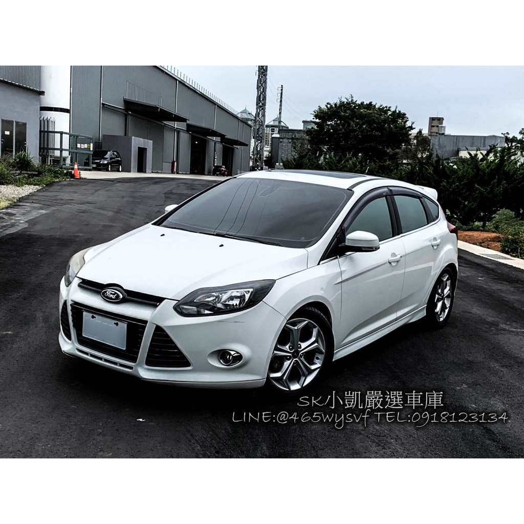 2014 Focus Mk3 頂級天窗 改大螢幕系統