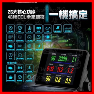 【A.F.C 一朵花】2022 抬頭顯示器 HUD P16 48種數據 任意搭配 功能強大 多功能顯示