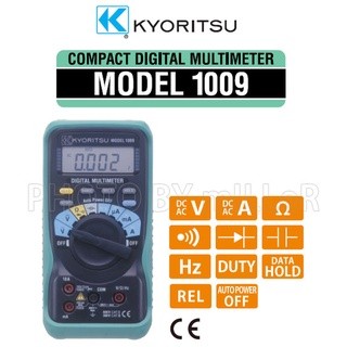 【含稅-可統編】三用電錶 日本 KYORITSU 1009/KEW-1009 數字電表 多功能三用電錶