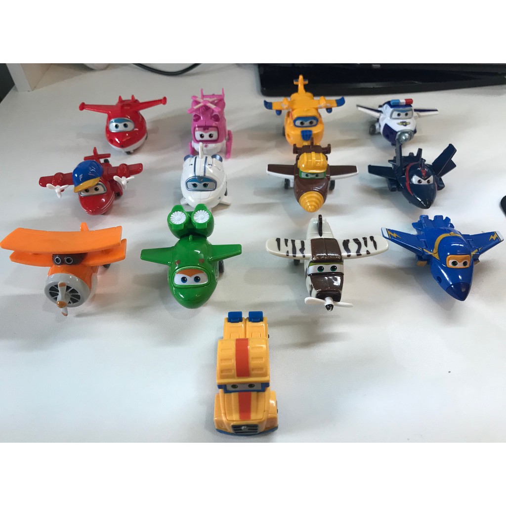 二手玩具 SUPER WINGS 迷你變形系列 超級飛俠 杰特 蒂蒂 多尼 保羅 帥帥 小米 阿泰 酷霸 鬍子爺爺 蜜拉