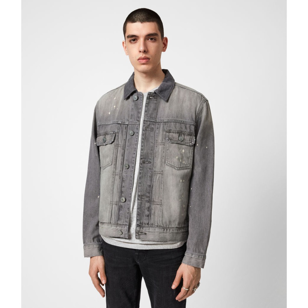 [英國新品] AllSaints 純棉AKOLA牛仔外套