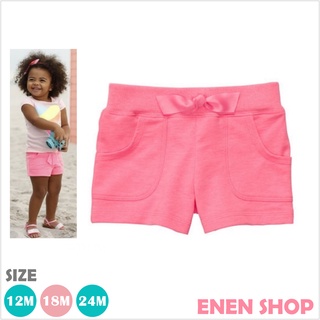 『Enen Shop』 Carters 亮粉色素面棉質短褲 #236A426｜18M 另有亮橘/綠色 **零碼出清**