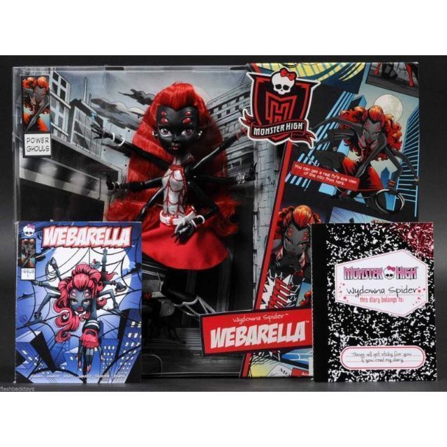 代購請詢價： SDCC精靈高中monster high限量款wydowna spider 蜘蛛女